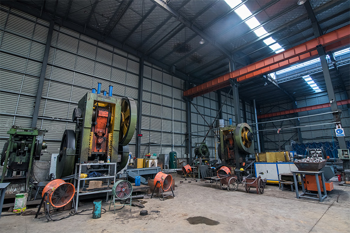 桂林网架配件-锥头加工车间